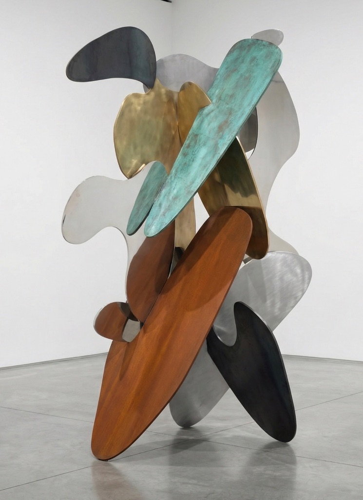 Large-scale multi-metal sculpture — HAWKEY Designs